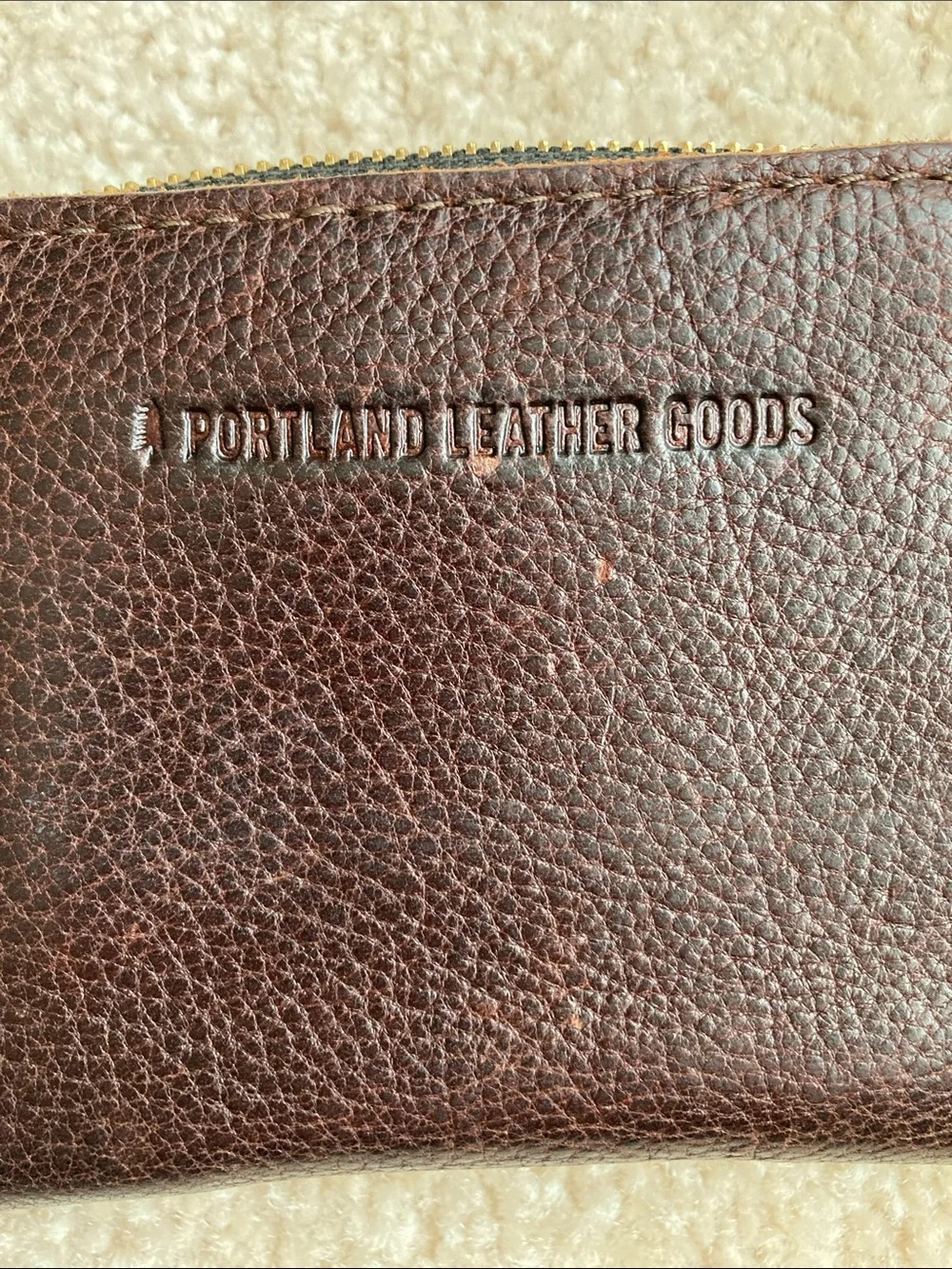 PLG small zip wallet